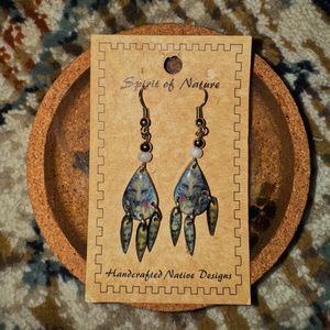 Unique wolf earrings 🐺